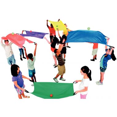 Set de 6 parachutes duo Largeur 127cm longueur 83cm