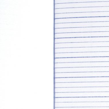 Cahier travaux pratiques MAJUSCULE, piqûre 96 pages, A4, seyès/uni blanc, couverture polypro