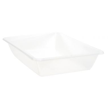 Bac à sable ou eau PVC 70x50x15cm tranparent