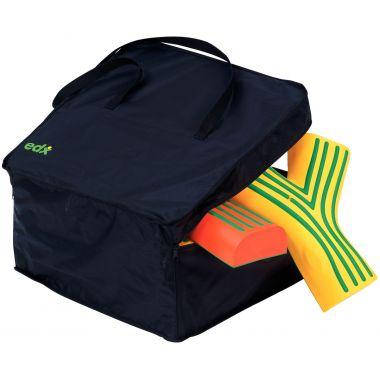 Set de 6 rochers avec 10 branches, 6 feuilles et 2 sacs de rangement