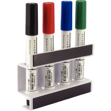 Porte-marqueurs magnétique pour tableaux blancs
