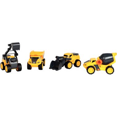 Lot de 4 engins de chantier VOLVO, grands modèles