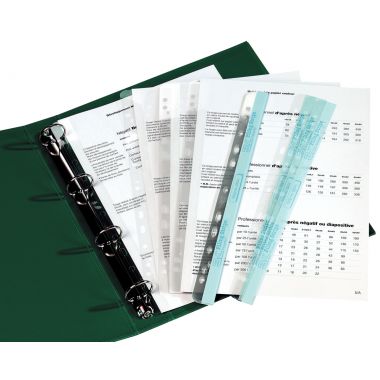 Pochette de 50 bandes adhésives perforation universelle pour format A4