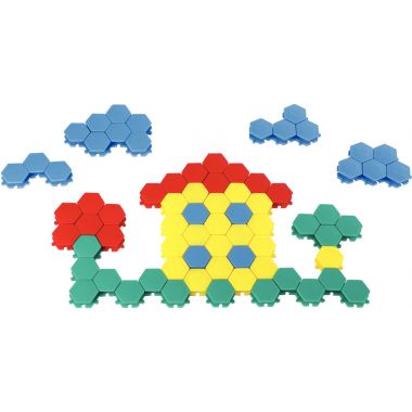 Mosaïques HEX-FLEX 200 pièces + 14 fiches