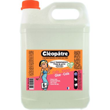 Bidon de colle forte 5kg transprente