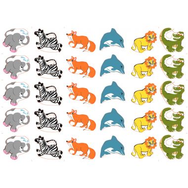 Pochette de 420 gommettes fantaisies assorties