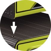 Module 5 tiroirs SMOOVE noir