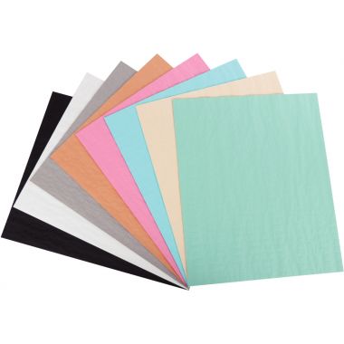 Sachet de 8 feuilles de papier alvéolé nid d'abeille coloris fun format 33 x 40 cm
