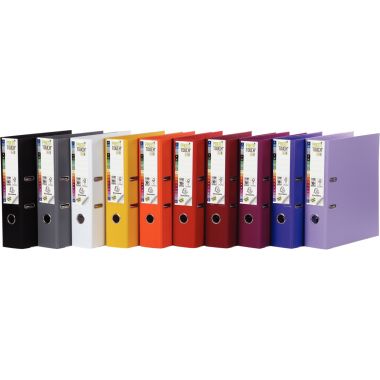Classeur à levier Exacompta PREM'TOUCH format A4+, dos 5 cm, jaune - 53149E