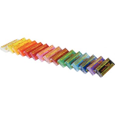 Boîte de 15 pains de 150 g de pâte à modeler Plastilina couleurs assorties