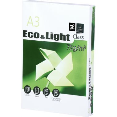 Ramette de 500 feuilles format A3 blanc ECO&LIGHT