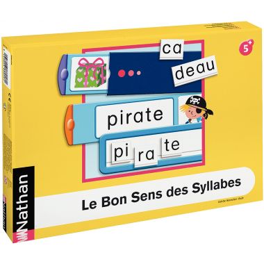 Jeu le bon sens des syllabes