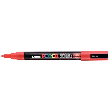 Marqueur Posca pointe fine ogive rouge