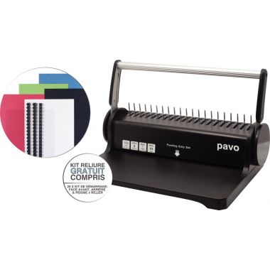 Perforelieur Smartmaster 2 + starter kit de reliure 25 dossiers