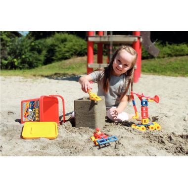 Baril de 86 pièces de jeu de construction MOBILO