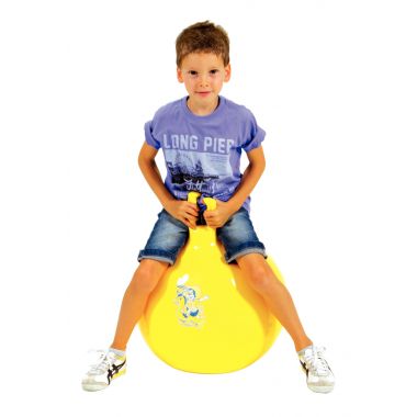 Ballon sauteur diamètre 50cm jaune