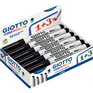 Marqueur tableau blanc Robercolor pointe large biseautée noir
