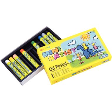 Boîte de 12 pastels à l'huile Mini Artist